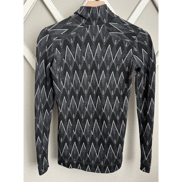 Smartwool Women's S Merino Wool NTS Mid 250 Zip Turtleneck Top Base Layer - Picture 5 of 7